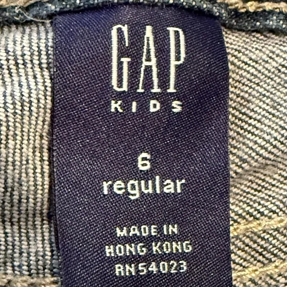 GAP Denim girls Shorts Adjustable Waist/size 6 - Picture 8 of 8